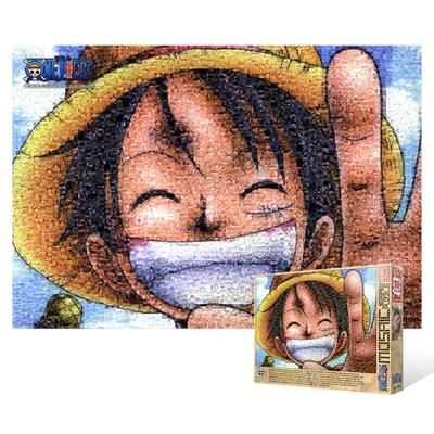 One Piece - Macaco D. Luffy [Photomosaic] - quebra-cabeça de 1000 peças, quebra-cabeça coreano popular