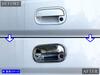 BRIGHTZ Custom JF1 JF2 Chrome Rear Gate Door Handle Cover Knob Plate Set JF F1 F2 1 2 Custom NBOX N Box N Box NBOX Custom Custom N Box Custom N Box