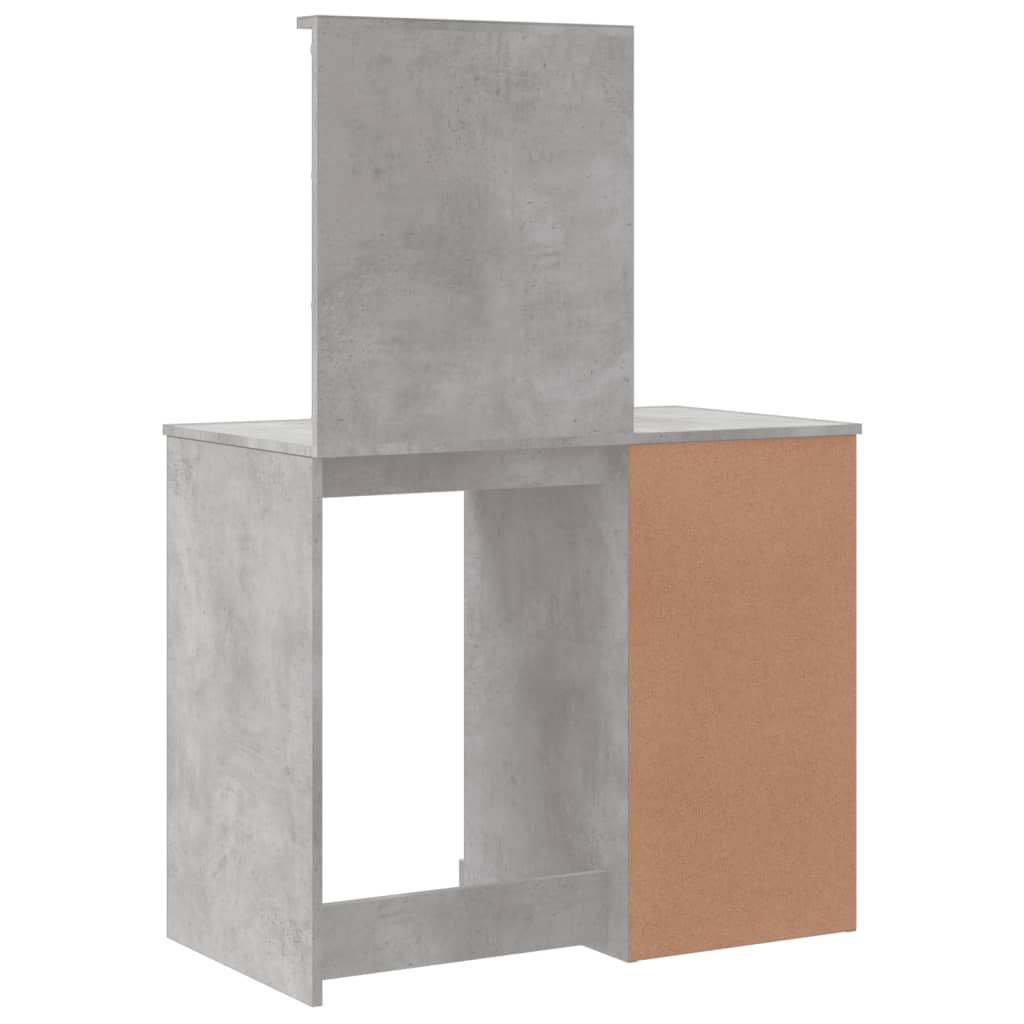 Schminktisch Für Das Schlafzimmer Mit Tür Und Stauraum, Mit Einer Schublade, Viel Stauraum, 90x42x132,5 Cm