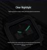 MEGIR Men's Leather Square Chronograph Quartz Watch