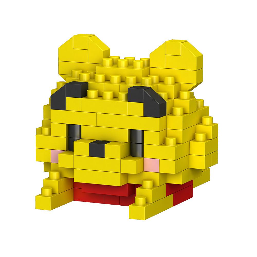 

Mini Building Blocks Cute Animal Tiger Panda Fox Cartoon Model DIY Toys for Kids Gift for Girls