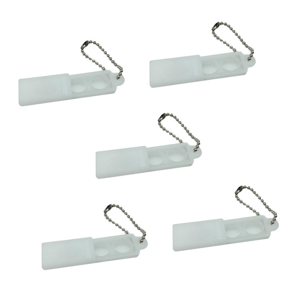 Portable Battery Carrying Case For Hearing Aid Cochlear Devices Dual Storage Compact PP Material Dustproof Design