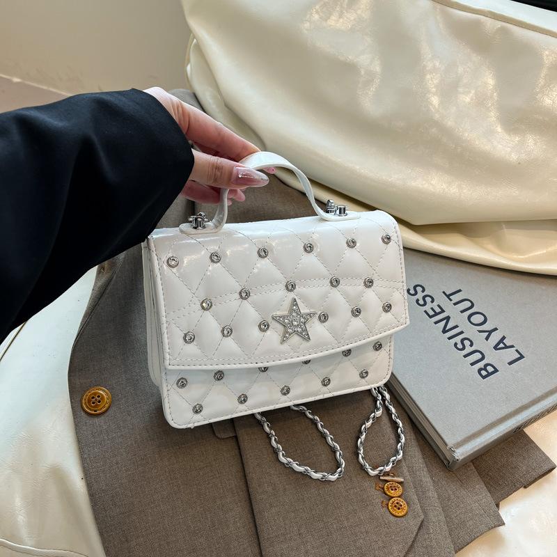 Premium Gypsy Small Square Bag Women's 2025 New Rhombus Mini Small Delicate One Shoulder Crossbody Backpack