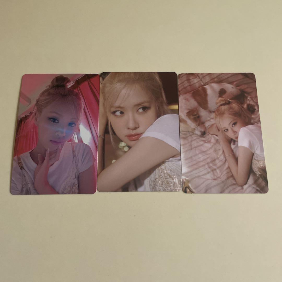

[USED] Rosé Sigly 2024 trading cards (3 cards)