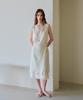 The Ello Soft Wrap Dress (Cream)