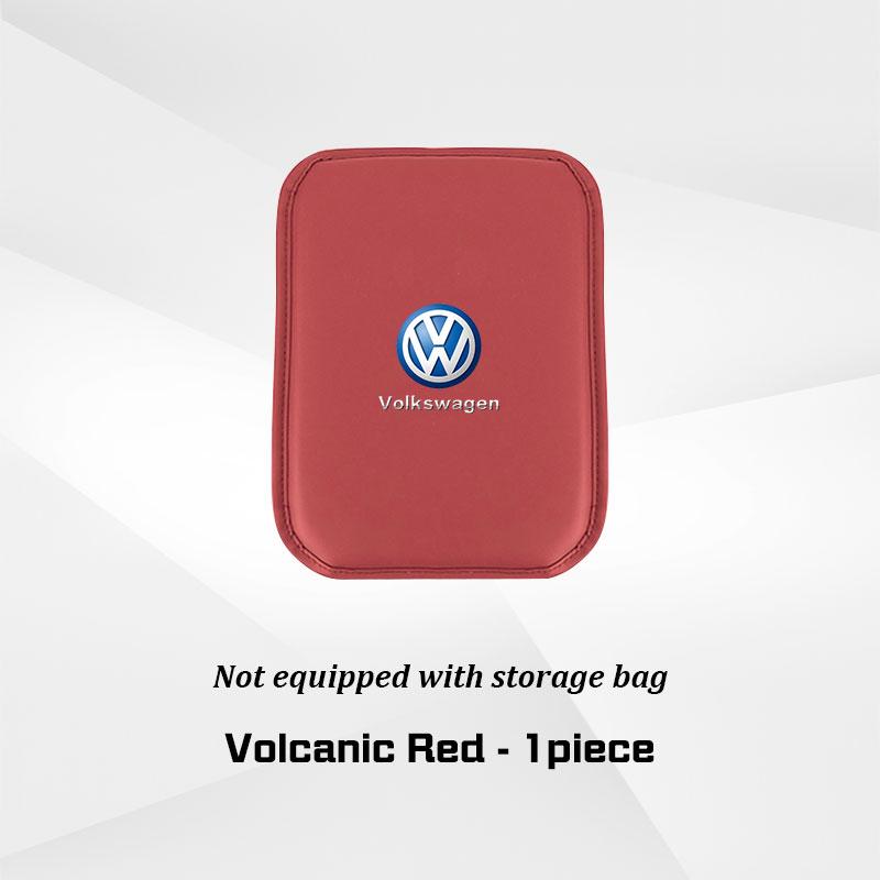 Keyring,Car Center Console Armrest Box Mat Leather Cushion Protector Cover for VW Volkswagen Golf 7 8 MK8 ID.3 4 6 Polo Tiguan Zy7