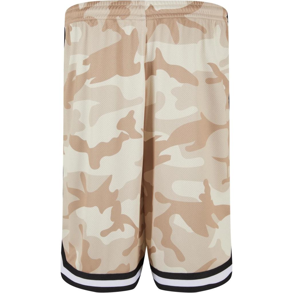 Urban Classics Mens Mesh All-Over Print Shorts