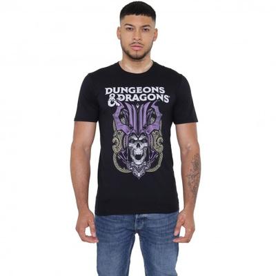 Mens Demi Lich Skull T-Shirt