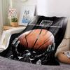 1 ks Basketballový koš Hodací deka Měkký flanel, Útulný pro všechna roční období Polyester Perfektní pro domov, kancelář