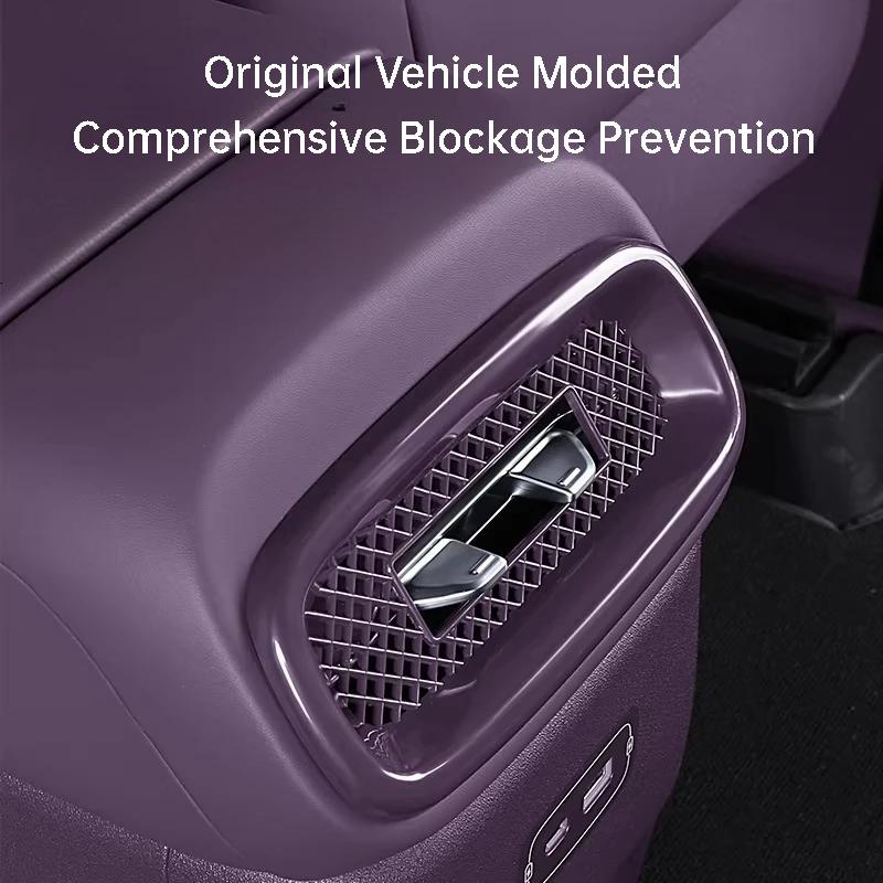 For Leapmotor B10 B01 Lafa 5 Car Rear Air Conditioner Vent Dustproof Anti-clogging Cover Interior Protective Accessories
