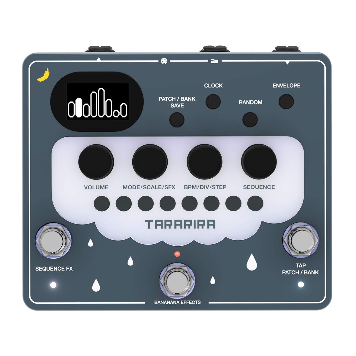 

Bananana Effects TARARIRA Pitch Shift Sequencer Arpeggiator Pedal -