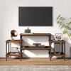 VidaXL TV Cabinet Brown Oak 117x35x52 Cm Engineered Wood 826319