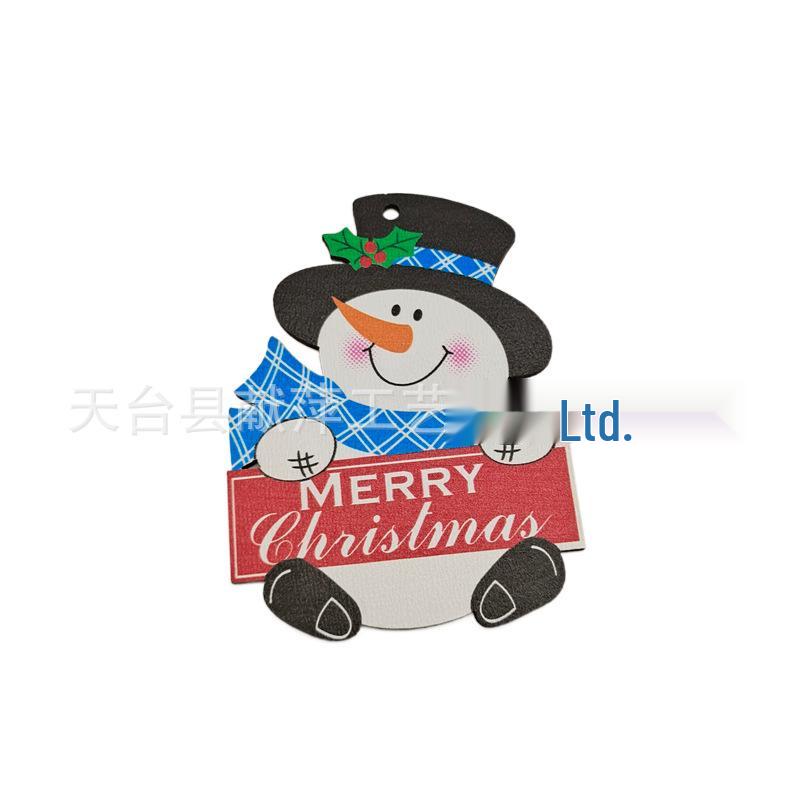 2024 Wooden Christmas Tree Desktop & Hanging Ornaments