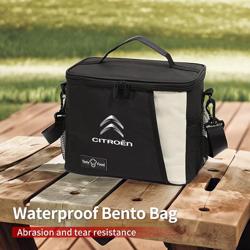 Auto-Isolierbox Picknick-Organizer Brotdose Kühlende Thermische Lebensmitteltasche Für Citroen C4 C3 C5 C1 C2 C-Elysee Berlingo Picasso