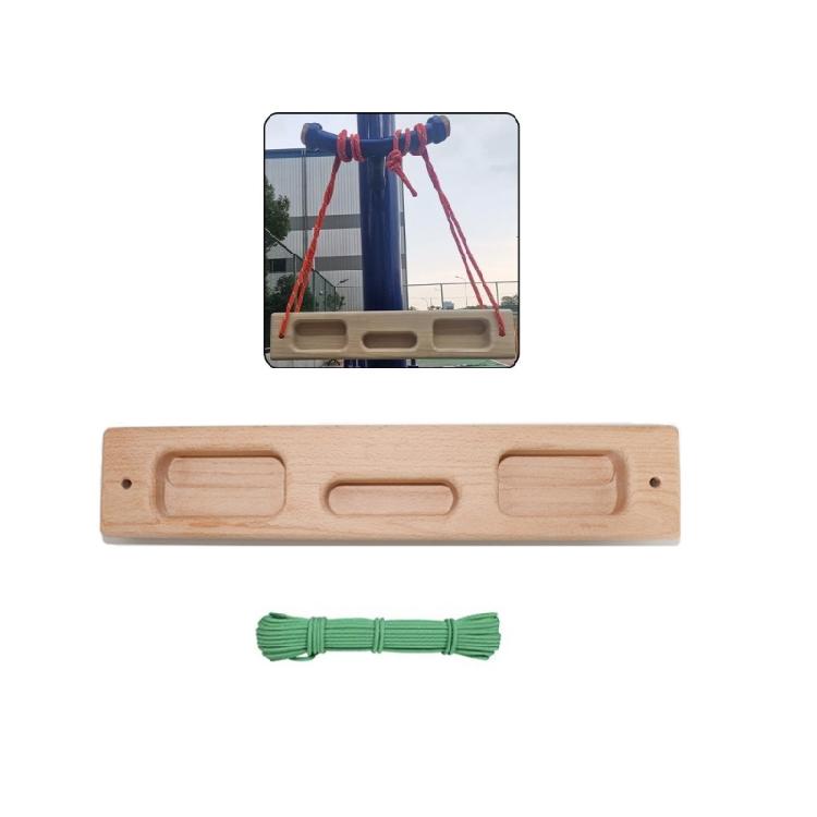 Finger Strengthening Board Compacts Wood Climbing Board Portables Fingerboard for Strengthening Exercises