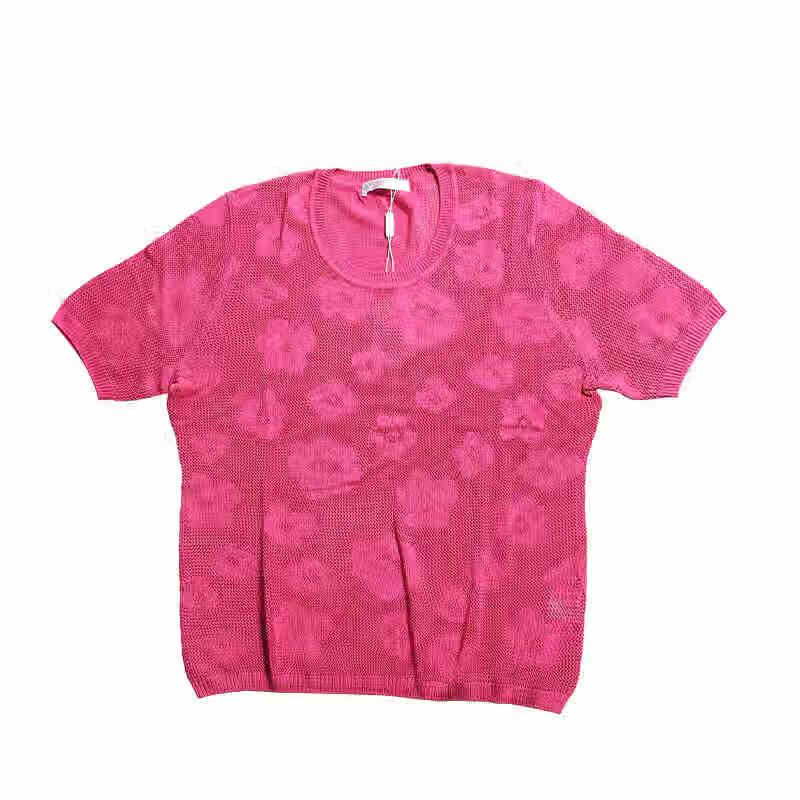 

Anlom Women s Striped Knit Short-Sleeve Top 5XL