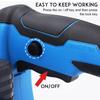 16" Cordless Chainsaw Electric Chain Saw 2800W Tree Saw For 18V Battery Blue/Yellow