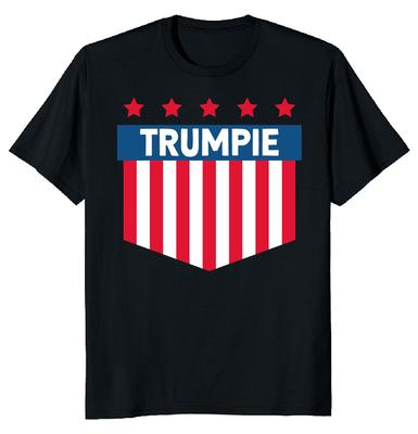 Camiseta unissex Trumpie Rally Wear Flag USA