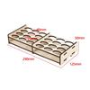 Wood Paint Organizer for Paints Bottles Display Rack Brushes Holder Stand Storage Model Tool DIY Assembly Pigments Box