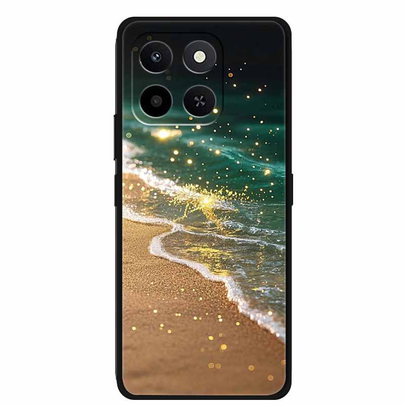 Phone Case For Honor X7D Honor 400 Smart Honor Play10T 5G Soft Silicone TPU Protector Shell Cartoon Gift Anime Funda Flower Capa
