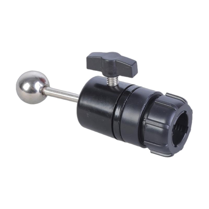 Upgrades 17mm Ball Head Extension Rod Female To Male Connector Simple Installation for Dashboard Camera & Phone Stand