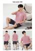Men's Plus Size Ice Silk Summer Pajama Set - Modal Short Sleeve Top & Shorts