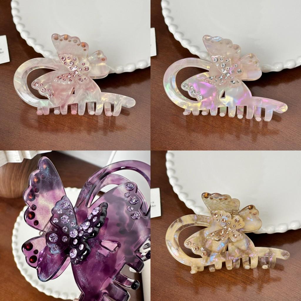 Trendy Acetate Butterfly Hair Claw Clip For Stunning Hairstyles In Autumn 2024