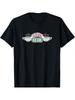 Friends Classic Iconic Central Perk Coffee Big Chest Logo T-Shirt