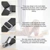 4Pcs Fastener Bed Sheet Clips Mattress Cover Blankets Holder Home Textiles Organize Gadgets Elastic Bed Sheet Grippers Belt