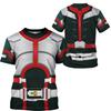 Kamen Rider W CycloneJoker T-shirts Japanese Tokusatsu Cosplay 3D Print Kids Tees Summer Men/Women Harajuku Short Sleeve Y2k Top