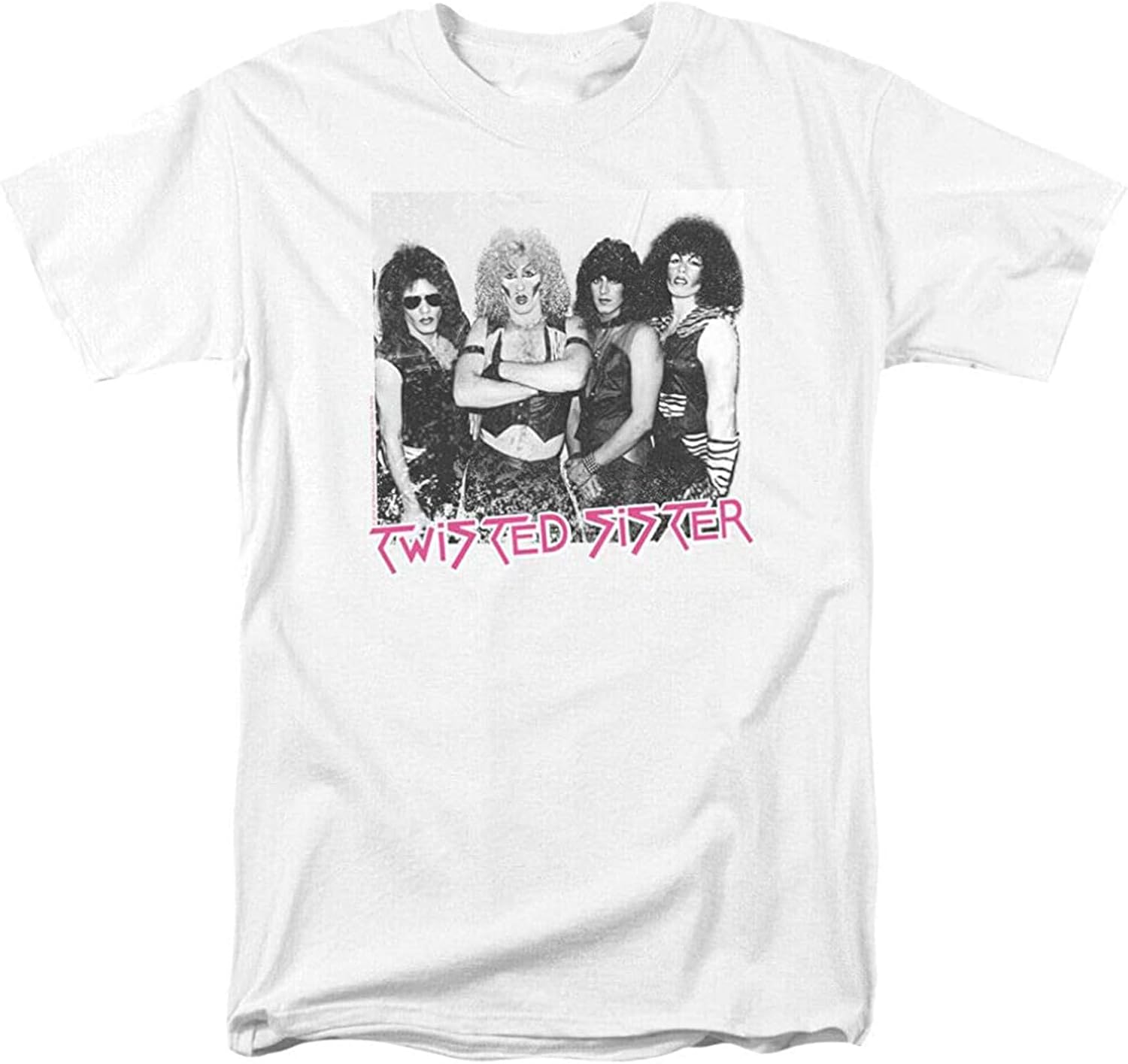 Twisted Sister The Group Mens T Shirt Heavy Metal Band Rock N Roll XXL