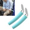 2 Pack Car Door Handle Supports Up To 450lbs Comfortable Grip Portable Assist Grab Handle for Elderly