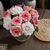 Samt Ruyi Rose Nacht: Künstliche Rose für Hochzeits- & Heimdekoration