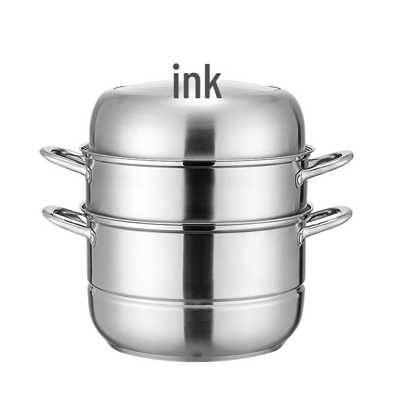 Adneny Multi-purpose 3-Tier Stainless Steel Steamer Pot