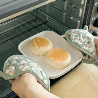 1Pc Guanto da forno Resistente all'usura Multiuso Lavabile Comodo Supporto per ciotola per piatti caldi Forno Forniture da cucina