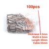 100pcs for Valeo Halla car generator carbon brush electric brush 4.5*6.5*20mm high copper resistance