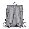 High-Capacity Reflective Casual Backpack with Multifunctional Design