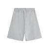 Li Ning Sports Lifestyle Series Simple Loose Breathable Lace-Up Sports Shorts Unisex shorts Gray AKSV291-2