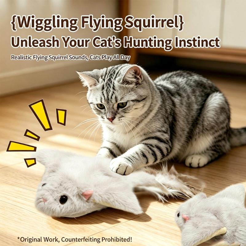 USB Rechargeable Toy That movements And squeals Like Real Animal For Continuous Fun