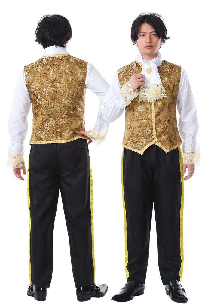 [monoii] Beauty and the Beast Prince Cosplay Halloween Costume for Men, c086
