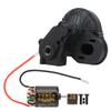 Gearbox with 35T External Carbon Brush 540 Brushed Motor for Axial SCX10 SCX10 II 90046black