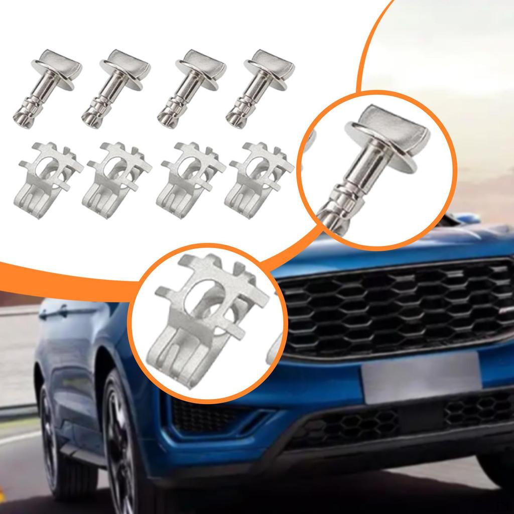 4x Engine Cover Retainers Thumb Pins Undertray Fastener Good Performance BB5Z-00817-a W716006-s439