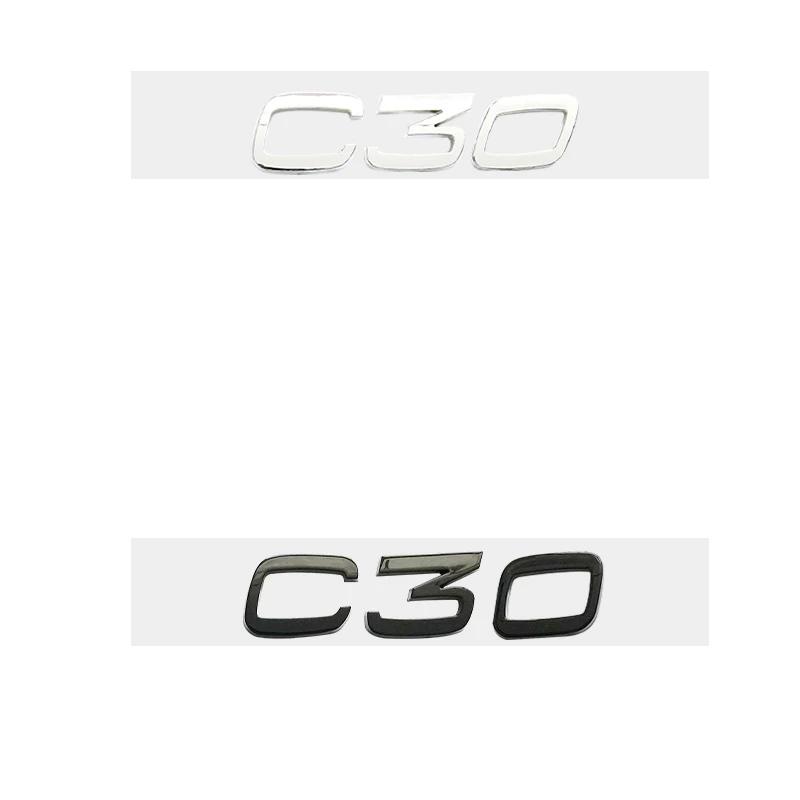 vzpgl9 Volvo Car Trunk Letter Logo Emblem 3D ABS Badge Sticker for XC40 XC60 XC90 S40 S60 S80 V40L V60L V80L AWD T4 T5 T6 T8 D3 D4 D5