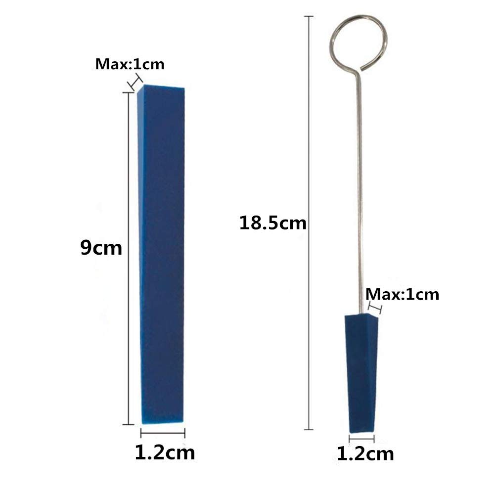 Ecloud Shop Piano Tuning Kit 16-Piece Tuning Tool Set with Tuning Wrench Hammer Mute Fork Screwdriver Belt Tweezers Clip for Beginners and