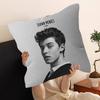Handsome Male Singer S-Shawn M-Mendes Pillow Covers Cartoon Sofa Decorative Home Double-sided Printing Short Cushion Cover