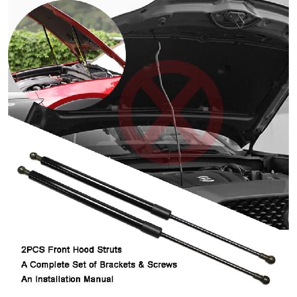 1 Set Gas Struts For Mazda3 Axela BM BN BY 2014-2018 Front Hood Bonnet Modify Lift Support Damper Shock Absorber Prop Rods