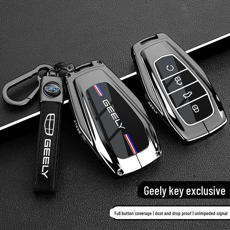 Geely Boyue L 2025 Metal Key Cover for Xingrui, Binyue, Haoyue, and 4th Gen Dihao