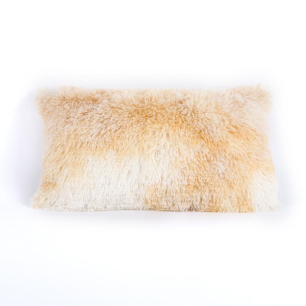 Moderne flauschige Kunstpelz Plüsch weiche Sofa Kissenbezug Room Home Dekoration Moderne flauschige Kunstpelz Plüsch weiche Sofa Kissenbezug Room Home Dekoration