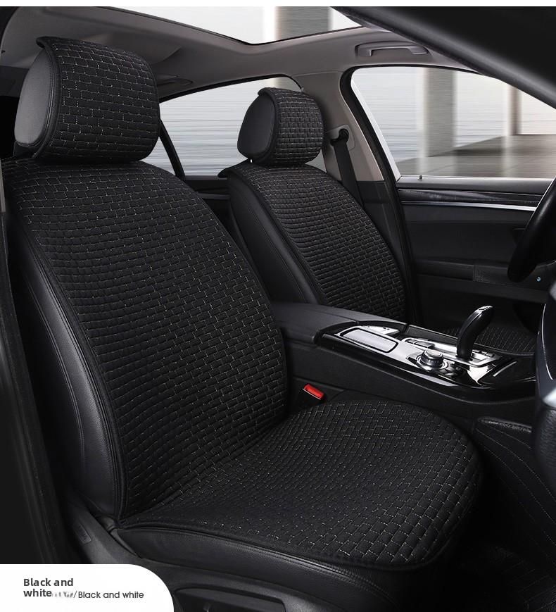 Universal Car Seat Cover Four Season Auto Flax Breathable Anti-Slip Covers for Car Seats Cover Protection Cars Seats Covers