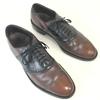 70s-80s Vintage Goodyear Welt Saddle Shoes Men’s 9.5 27.0-27.5 Brown Pebble Leather(USED)